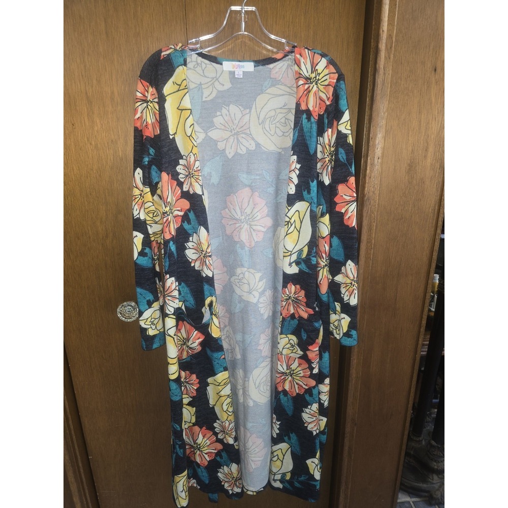LulaRoe Sarah Cardigan Size Large